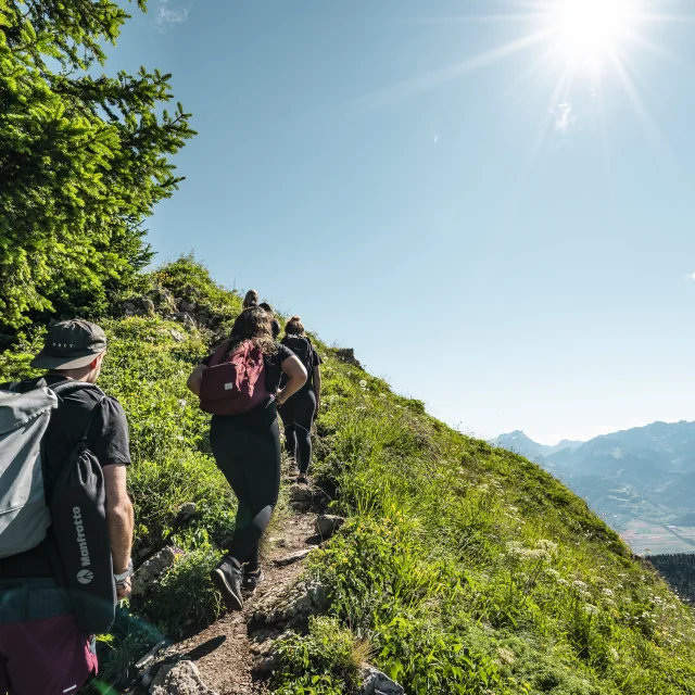 Wanderung in Châtel