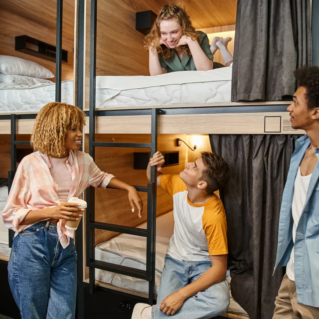 Schlafsaal im Hostel